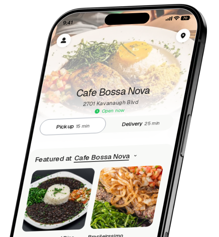 Cafe Bossa Nova app preview
