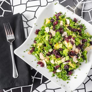 Kale & Brussel Sprouts Salad