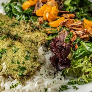 Tilápia com Pesto